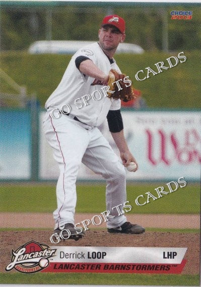 2013 Lancaster Barnstormers Derrick Loop