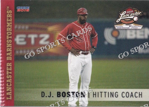 2016 Lancaster Barnstormers DJ Boston