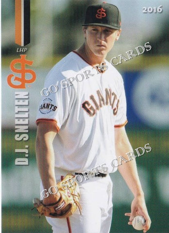 2016 San Jose Giants DJ Snelten