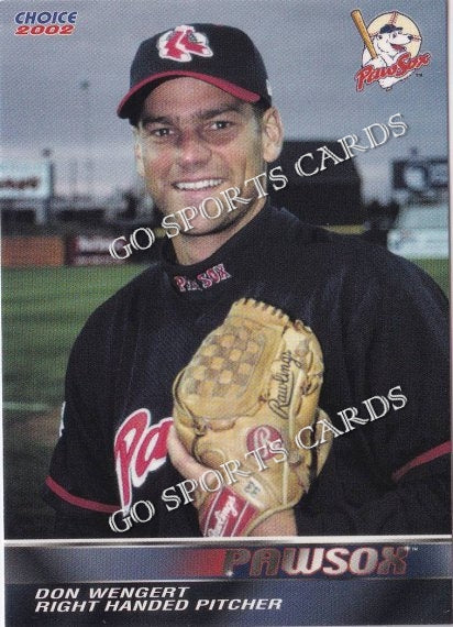 2002 Pawtucket Red Sox Don Wengert