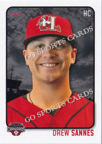 2024 Hickory Crawdads 1st Drew Sannes