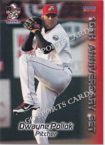 2014 Lancaster Barnstormers 10th Anniversary Dwayne Pollok