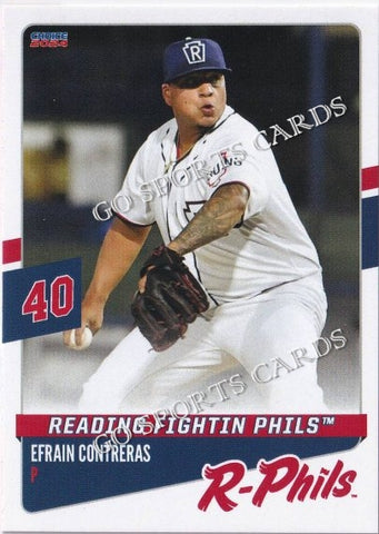 2024 Reading Fightin Phils Efrain Contreras