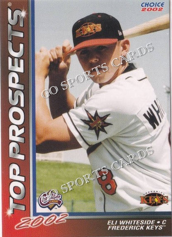 2002 Carolina League Top Prospects Eli Whiteside