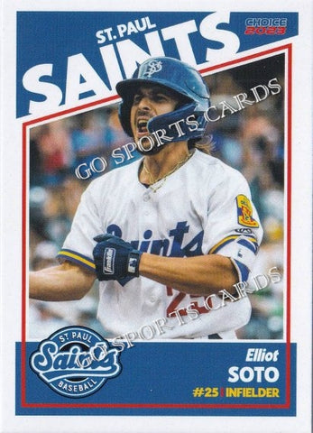 2023 St Paul Saints Elliot Soto