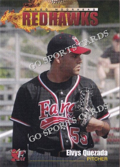 2009 Fargo Moorhead RedHawks Elvys Quezada