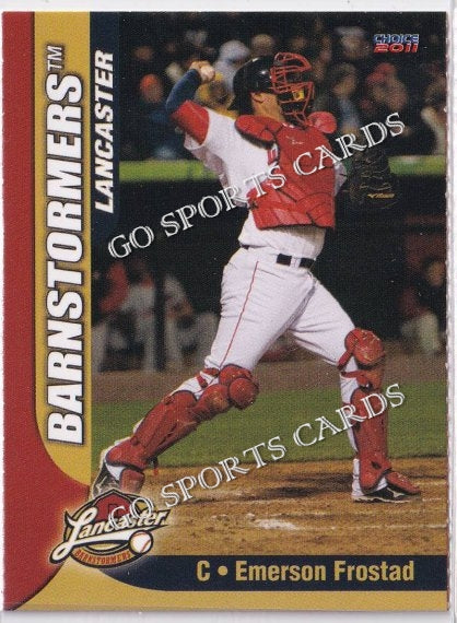 2011 Lancaster Barnstormers Perforated Emerson Frostad