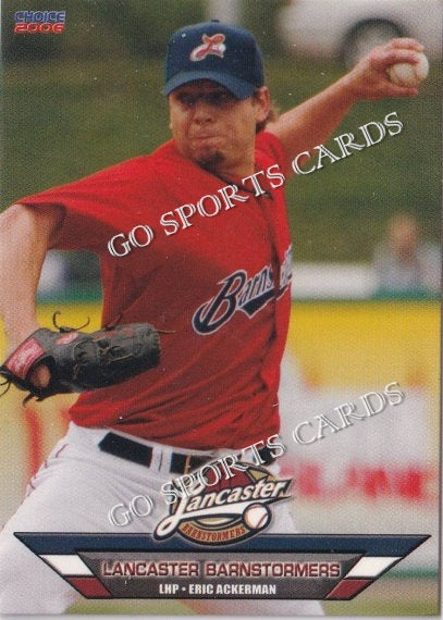 2006 Lancaster Barnstormers Eric Ackerman