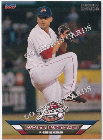 2007 Lancaster Barnstormers Eric Ackerman