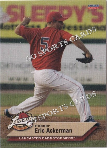 2010 Lancaster Barnstormers Eric Ackerman