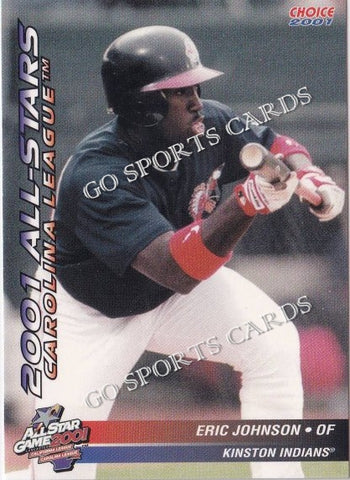 2001 California Carolina League All Star Game Eric Johnson