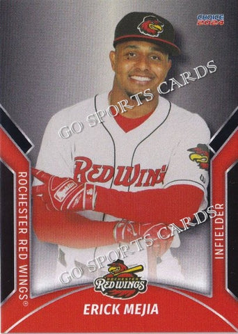 2024 Rochester Red Wings Erick Mejia