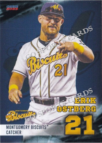 2023 Montgomery Biscuits Erik Ostberg