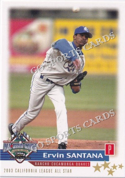 2003 California Carolina League All Star Game Ervin Santana