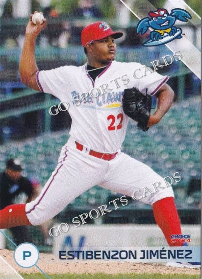 2024 Jersey Shore BlueClaws Estibenzon Jimenez