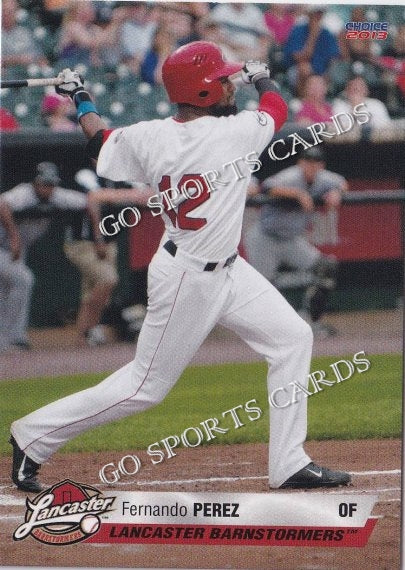 2013 Lancaster Barnstormers Fernando Perez