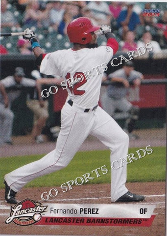 2013 Lancaster Barnstormers Fernando Perez