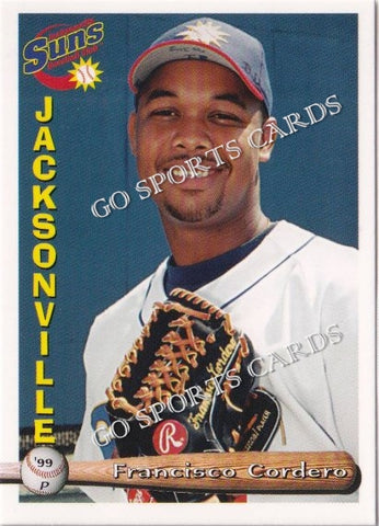 1999 Jacksonville Suns Francisco Cordero