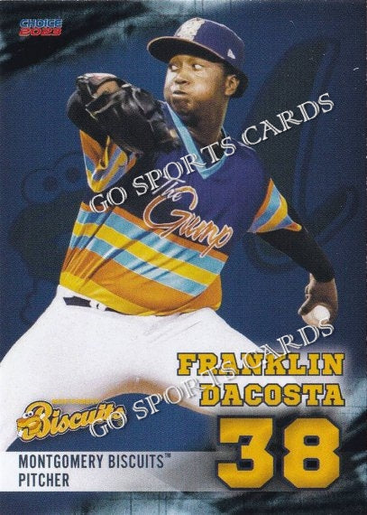 2023 Montgomery Biscuits Franklin Dacosta