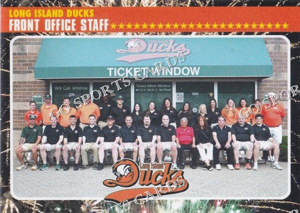 2024 Long Island Ducks Front Office Staff