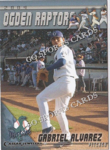 2004 Ogden Raptors Gabriel Alvarez