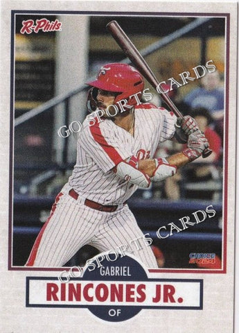 2024 Reading Fightin Phils 3rd Gabriel Rincones Jr