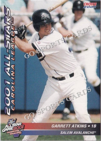 2001 California Carolina League All Star Game Garrett Atkins