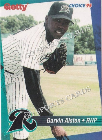 1995 New Haven Ravens Garvin Alston