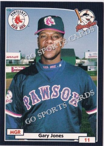 2000 Pawtucket Red Sox Gary Jones