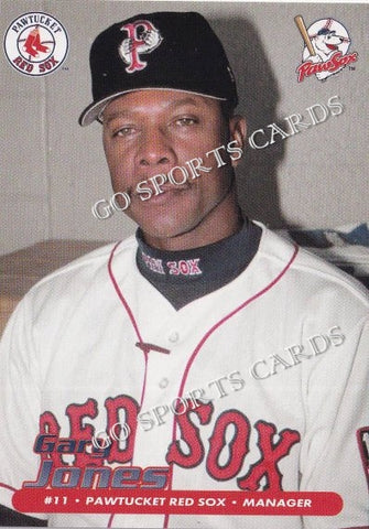 2001 Pawtucket Red Sox Gary Jones