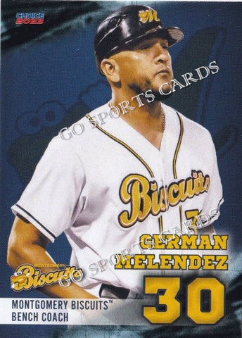 2023 Montgomery Biscuits German Melendez