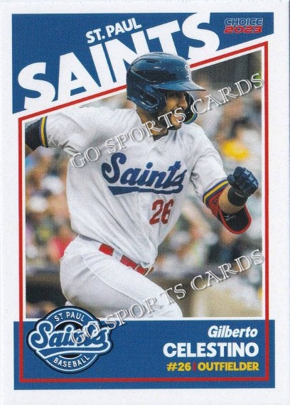 2023 St Paul Saints Gilberto Celestino