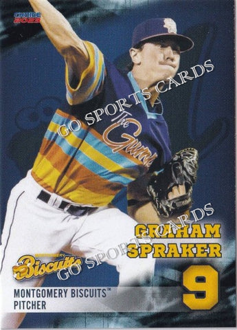 2023 Montgomery Biscuits Graham Spraker