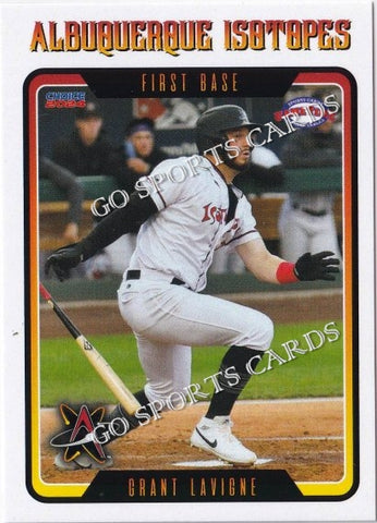 2024 Albuquerque Isotopes Grant Lavigne