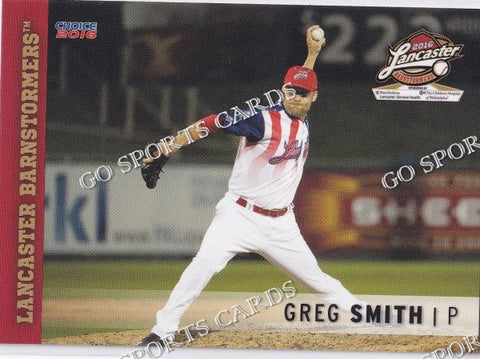 2016 Lancaster Barnstormers Greg Smith