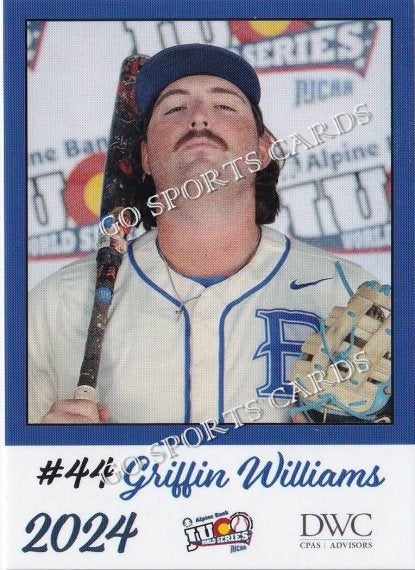 2024 Blinn College Buccaneers JUCO Griffen Williams