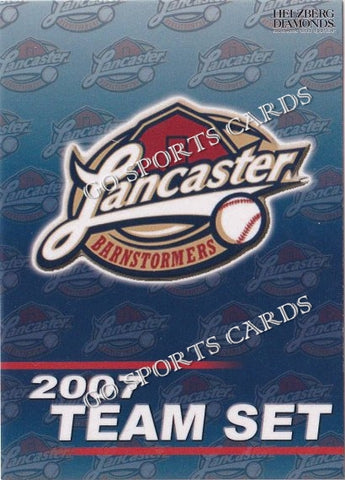 2007 Lancaster Barnstormers Header Checklist