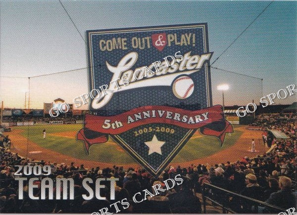 2009 Lancaster Barnstormers Header Checklist