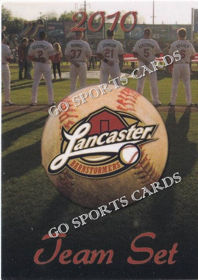 2010 Lancaster Barnstormers Header Checklist