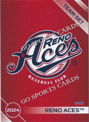 2024 Reno Aces Header Checklist