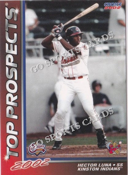 2002 Carolina League Top Prospects Hector Luna