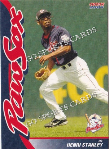 2004 Pawtucket Red Sox Henri Stanley