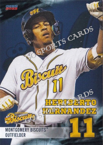 2023 Montgomery Biscuits Heriberto Hernandez