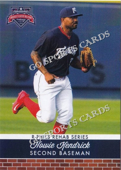 2019 Reading Fightin Phils Rehab Series Howie Kendrick