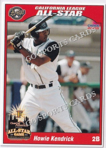 2005 California Carolina League All Star Game Howie Kendrick