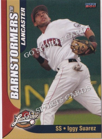 2011 Lancaster Barnstormers Iggy Suarez