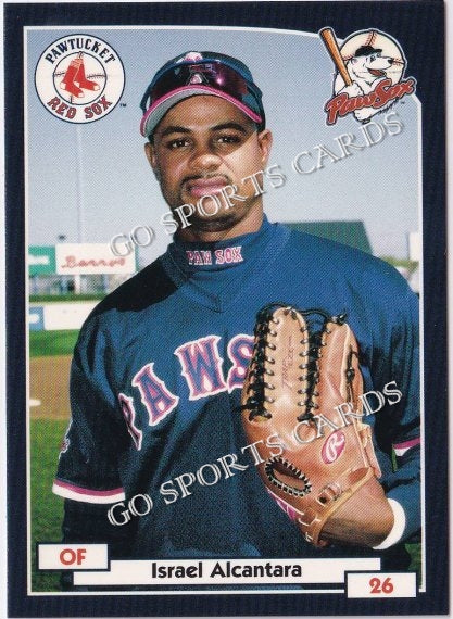 2000 Pawtucket Red Sox Israel Alcantara