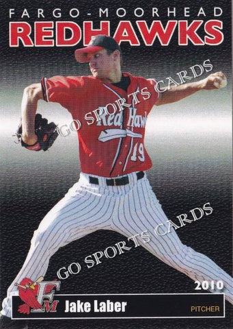 2010 Fargo Moorhead RedHawks Jake Laber