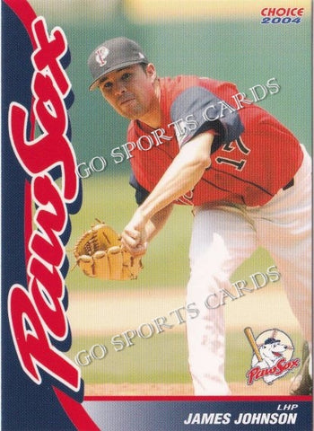 2004 Pawtucket Red Sox James Johnson