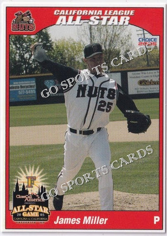 2005 California Carolina League All Star Game James Miller